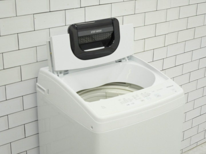 日立製2022年式5kg中古全自動洗濯機 NW-50G