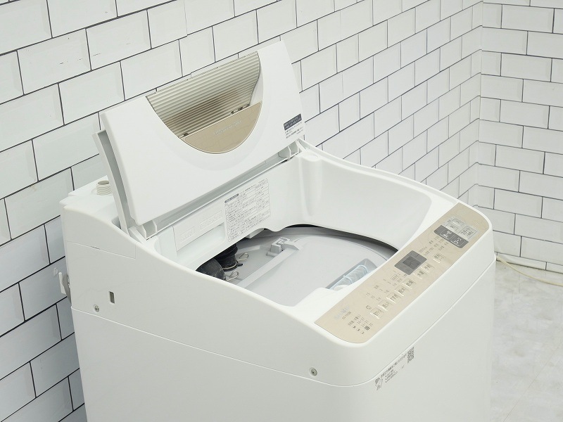 シャープ製2019年式5.5kg中古洗濯乾燥機 ES-T5CBK-N