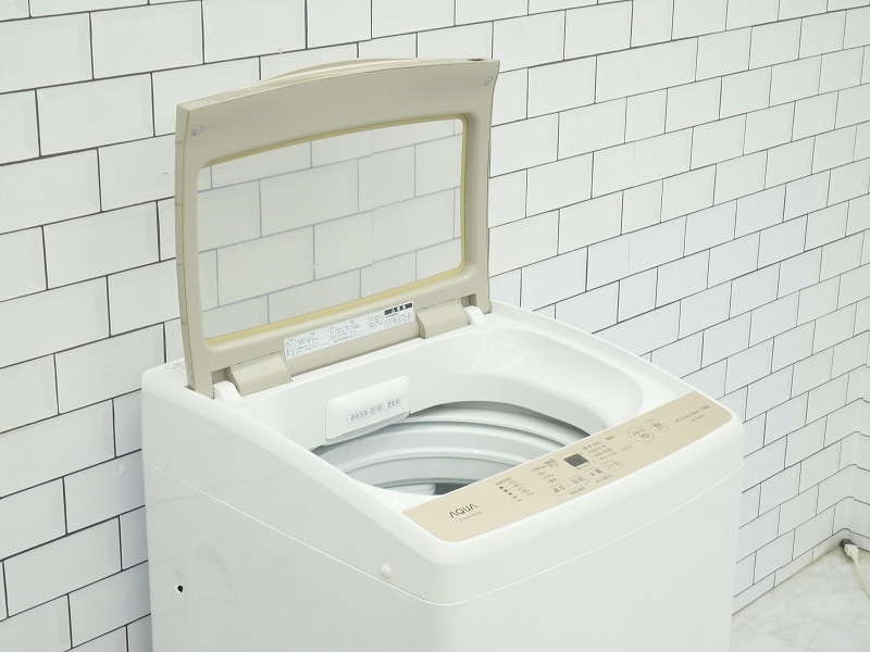 アクア製2022年製7kg中古全自動洗濯機 AQW-S7MBK