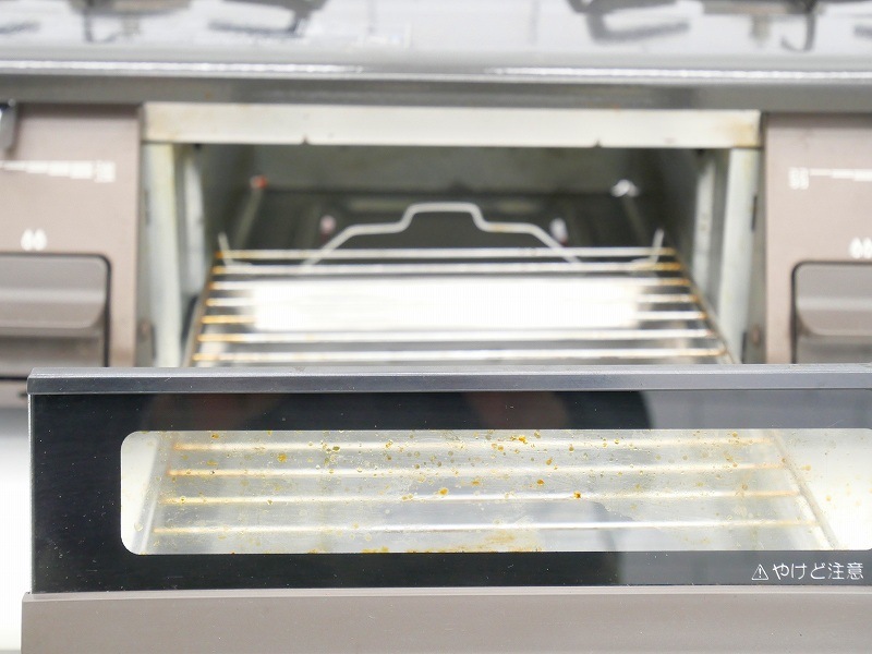 パロマ製LPガス中古ガステーブル2021年式 IC-S806BM-R