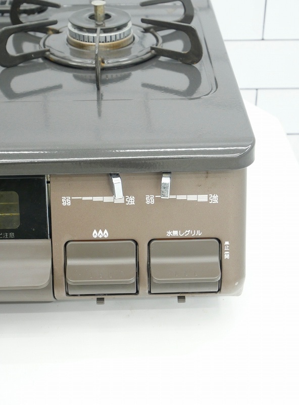 パロマ製LPガス中古ガステーブル2021年式 IC-S806BM-R
