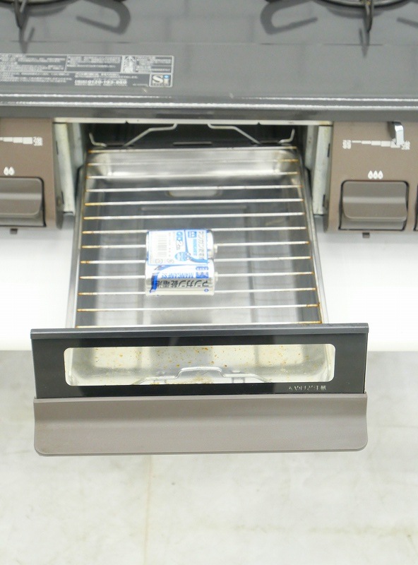 パロマ製LPガス中古ガステーブル2021年式 IC-S806BM-R