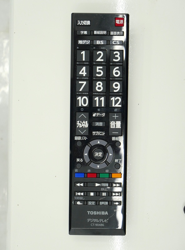 TOSHIBA 東芝 32型液晶テレビ 32S10 外付けHDD対応 2016年式 No.4601