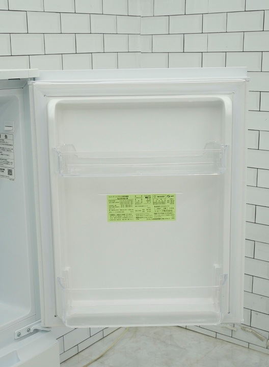 シャープ製2021年式152L中古冷凍冷蔵庫 SJ-D15G-W