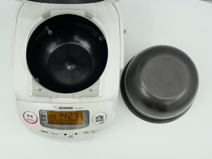 象印製2021年式中古圧力IH炊飯器0.54L（3合） NP-RN05