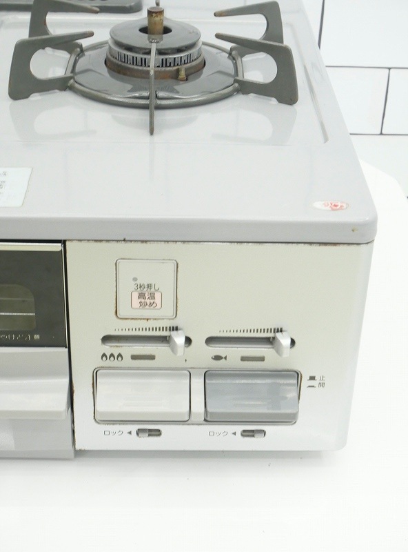 ノーリツ製 LPガス中古ガステーブル2017年式 NG60SVR 