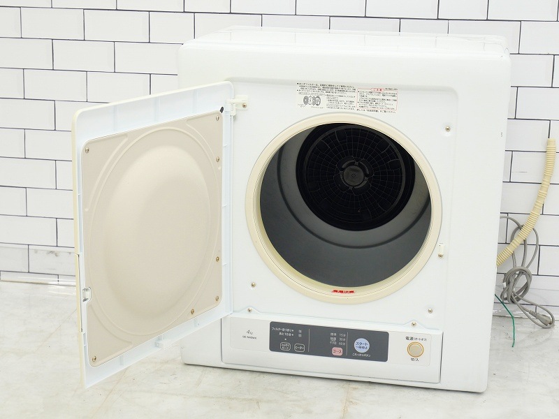 日立製2018年式4kg中古衣類乾燥機 DE-N40WX