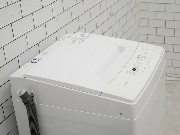 アイリスオーヤマ製2023年式5kg中古全自動洗濯機 IAW-T503E