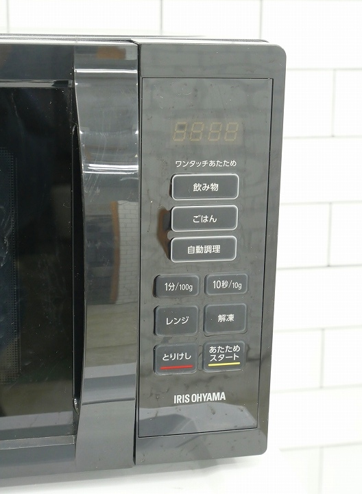 【未使用品】IRIS OHYAMA 電子レンジ 2025年購入 　83408 Yahoo!オークション -「アイリスオーヤマ製」(電子レンジ