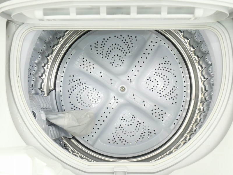 洗濯機 乾燥機能付き 静か 2019年8月購入 SHARP ES-T5CBK-N