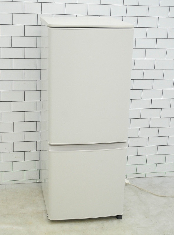 三菱製2020年式146L中古冷凍冷蔵庫 MR-P15F-W