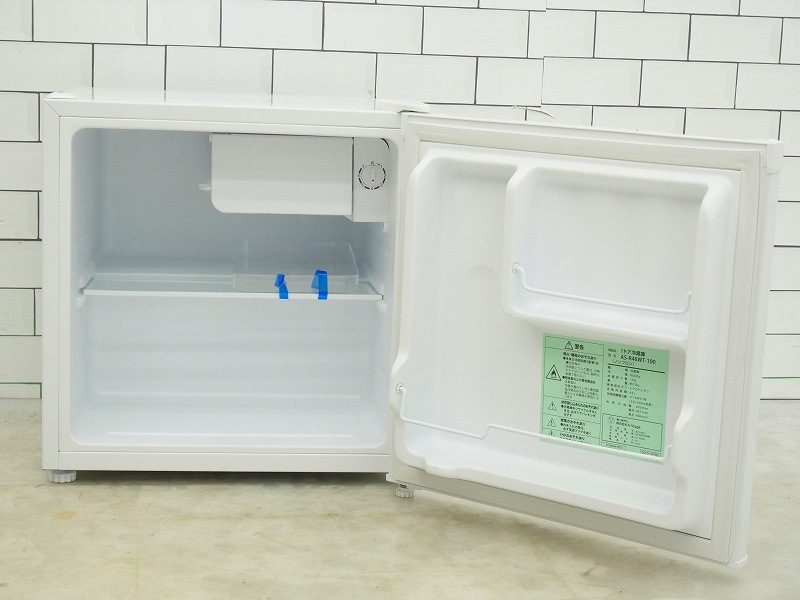 A-Stage 1ドア冷蔵庫 AS-R46WT-100 46L 2021年製 A-stage 1ドア冷蔵庫 46L（AS-R46WT-100/AS-R46BK-100/AS-R46SL