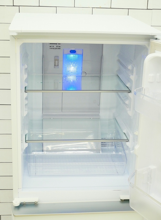 シャープ製2017年式137L中古冷凍冷蔵庫 SJ-G14E4-W