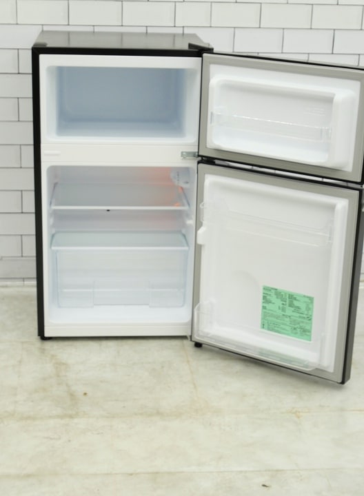 オーヤマ2024年式87L中古冷凍冷蔵庫 PRC-B092D-B