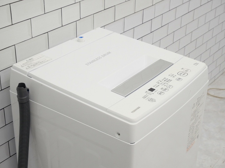 ㉙【税込み】美品 東芝 4.5kg 全自動洗濯機 AW-45M9 2021年製【PayPay