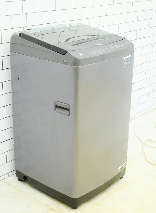 【高年式】大阪送料無料★3か月保障★2024年★JW-UD70MK★IS-147 Haier製2024年式7.0kg中古全自動洗濯機 JW-UD70MK