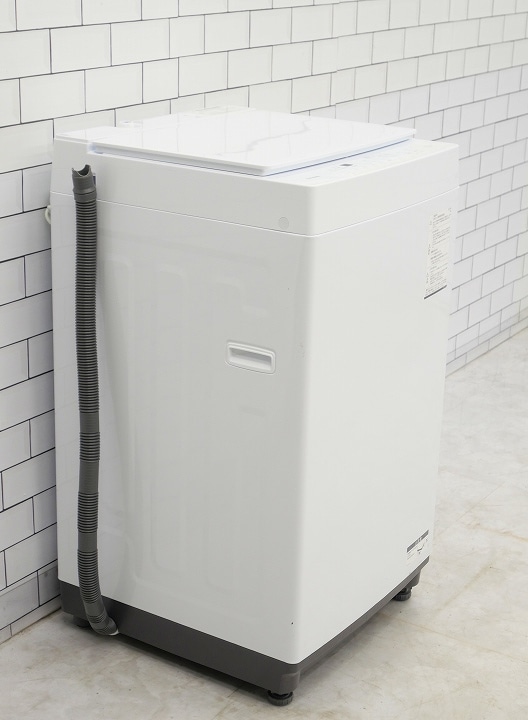 ツインバード製2024年式5.5kg中古全自動洗濯機 WM-ED55