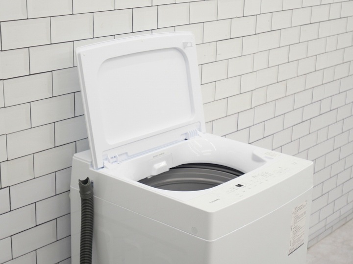 ツインバード製2024年式5.5kg中古全自動洗濯機 WM-ED55