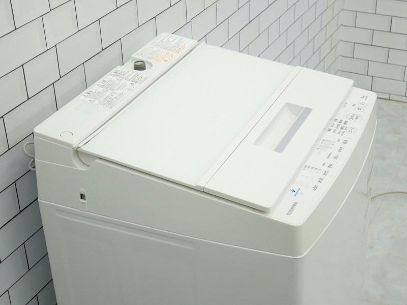 東芝製2019年式8kg中古全自動洗濯機 AW-8D8