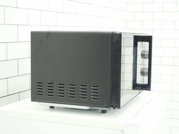 中古品YAMADA 電子レンジ 庫内フラットYMW-ST17J1 2024年製 ヤマダ製2024年式中古フラット電子レンジ YMW-ST17J1(K)