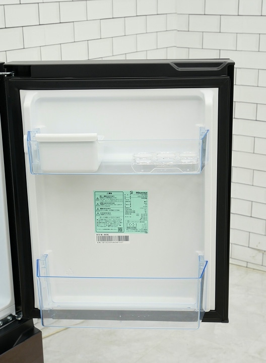 【極美品】Hisense 冷蔵庫 HR-G13C-BR 135L 2024年製 HR-G13C-W/HR-G13C-BR | ハイセンスジャパン株式会社