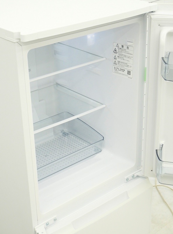 ③【中古美品】23年製シャープノンフロン冷凍冷蔵庫 SJ-D15J-W 152L シャープ製2023年式152L中古冷凍冷蔵庫 SJ-D15J-W