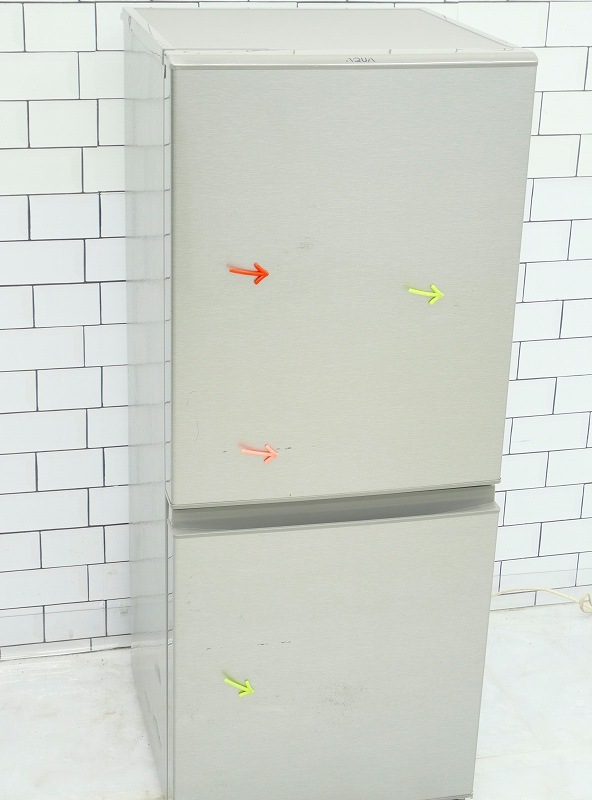 アクア製2020年式126L中古冷凍冷蔵庫 AQR-13J(S) 