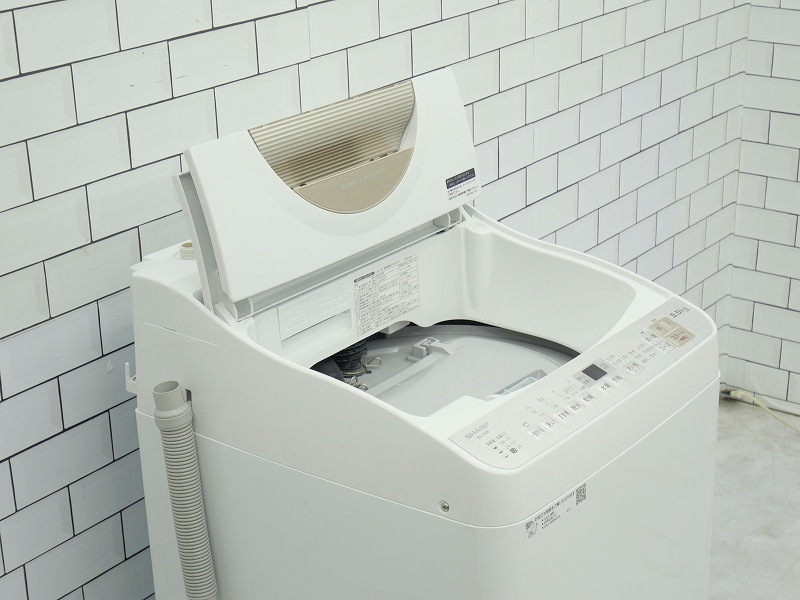 ?SHARP/シャ－プ/5.5kg洗濯乾燥機/2018年式/ES-TX5B-N? ?7496