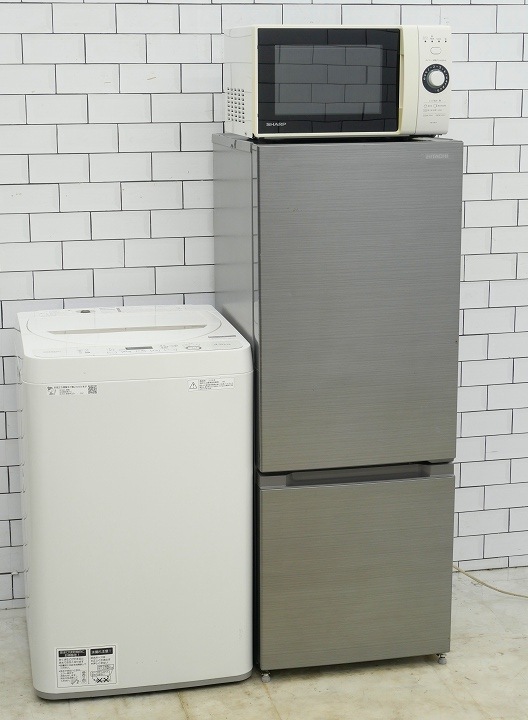 154L、4.5kg/21年、20年、21年製/日立、シャープ、シャープ製/（冷蔵庫 