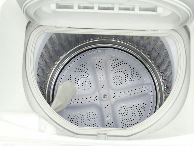 シャープ製2019年式5.5kg中古洗濯乾燥機 ES-TX5C-S 