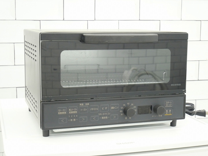 アイリスオーヤマ製2021年式/中古オーブントースター MOT-401-B