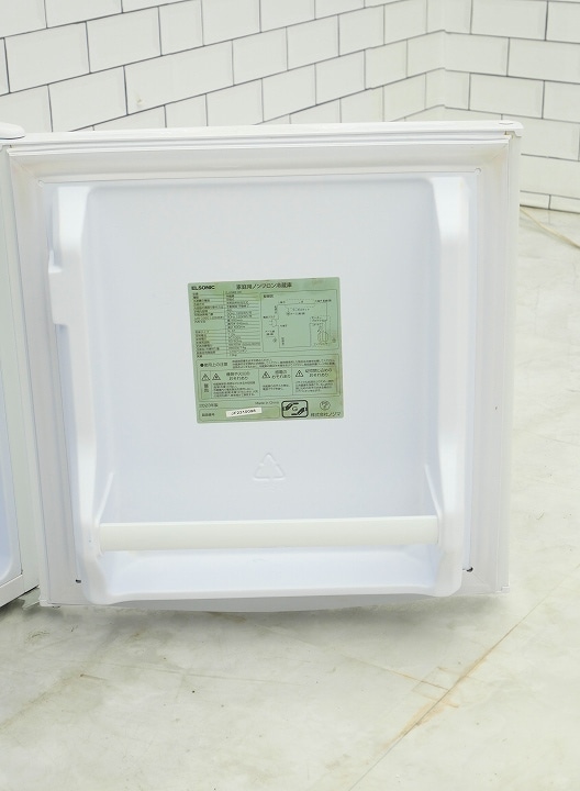 ノジマ ELSONIC 2023年製 ノンフロン冷蔵庫 EJ-R461W 46L ノジマ ELSONIC 2023年製 ノンフロン冷蔵庫 EJ-R461W 46L