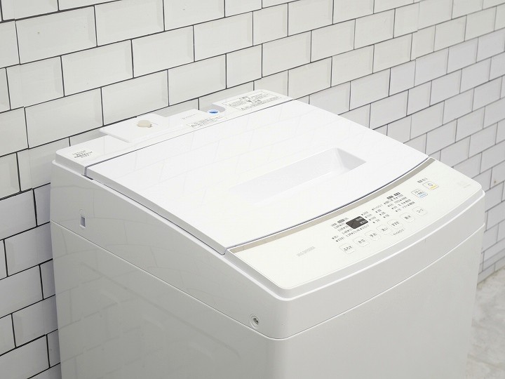 アイリスオーヤマ 全自動洗濯機 【中古】IAW-T804E 2022年製 洗濯容量8kg アイリスオーヤマ製2022年式8kg中古全自動洗濯機 IAW-T804E