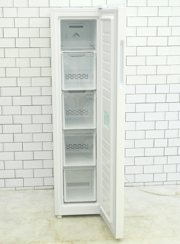 中古 美品 AQUA ノンフロン冷凍庫 AQF-SF11M (K) 形