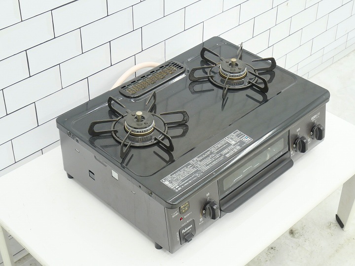 パロマ製都市ガス中古ガステーブル2024年式 IC-S39-R
