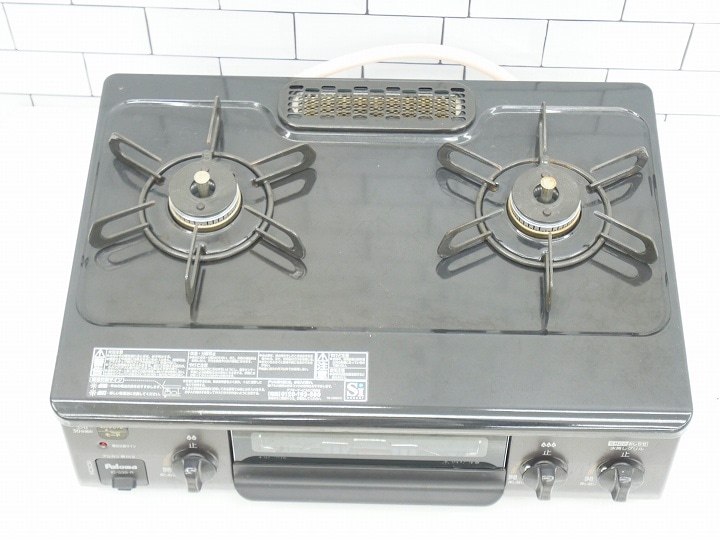 パロマ製都市ガス中古ガステーブル2024年式 IC-S39-R