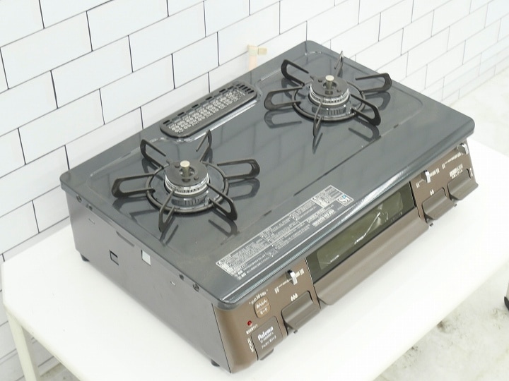 パロマ製都市ガス中古ガステーブル2024年式 IC-S89BM-L