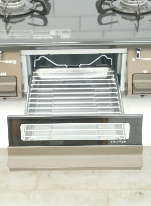 パロマ製都市ガス中古ガステーブル2024年式 IC-S89BM-L