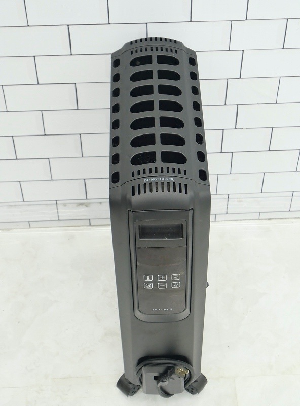 モダンデコ製 年式不明中古オイルヒーター ZZ001-BK