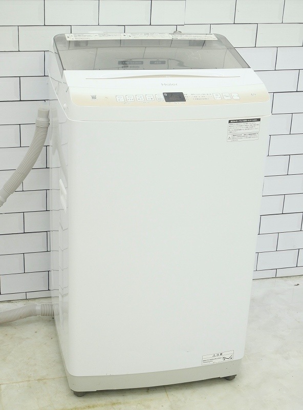 Haier製2022年式6.0kg中古全自動洗濯機 JW-U60HK