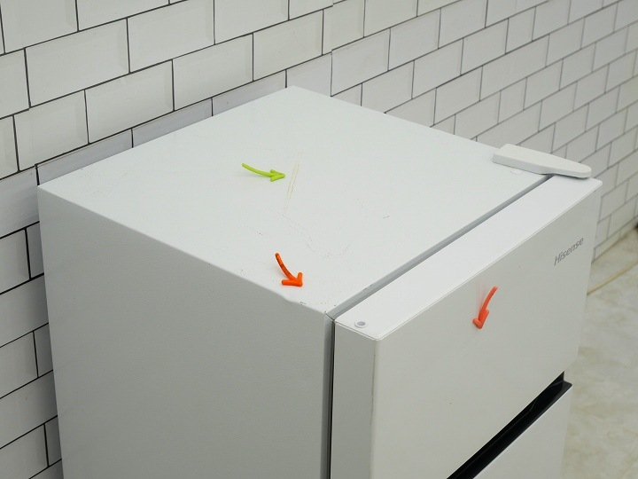 ハイセンス2024年式87L中古冷凍冷蔵庫 HR-B91HW