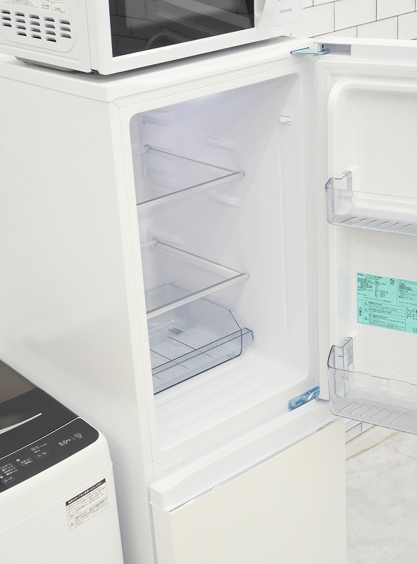 □2017年製 Haier 冷蔵庫148L 洗濯機5.5kg アイリスオーヤマ 電子