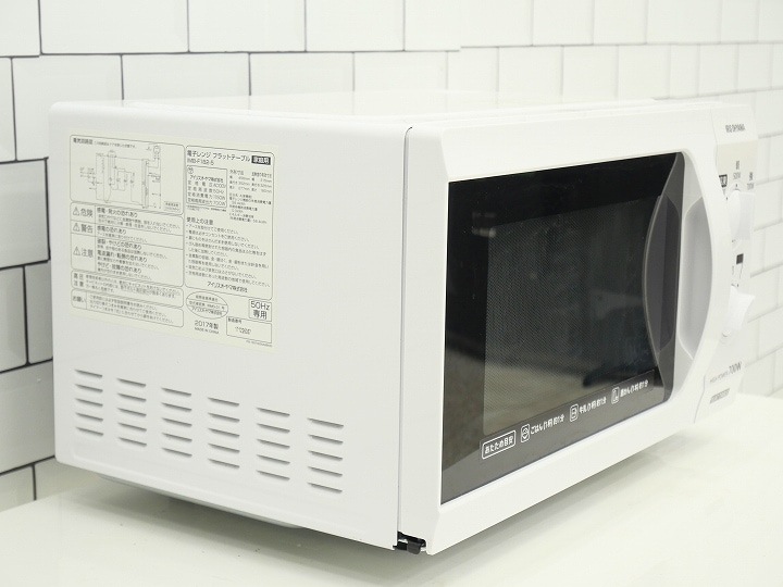 アイリスオーヤマ 電子レンジ 50Hz IMB-F182-5 アイリスオーヤマ製2018年式中古フラット型電子ンレンジ IMB-F182-5