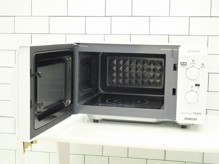 アイリスオーヤマ製2018年式中古フラット型電子ンレンジ IMB-F182-5