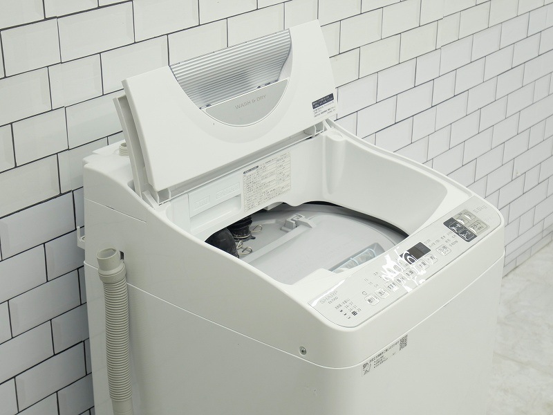シャープ製2020年式5.5kg中古洗濯乾燥機 ES-TX5D-S