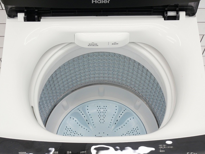 Haier製2022年式5.5kg中古全自動洗濯機 JW-U55HK