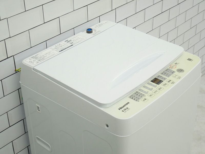 ハイセンス製2023年式6.0kg中古全自動洗濯機 HW-T60H