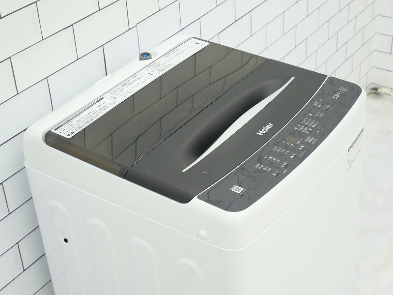 Haier製2023年式5.5kg中古全自動洗濯機 JW-U55A