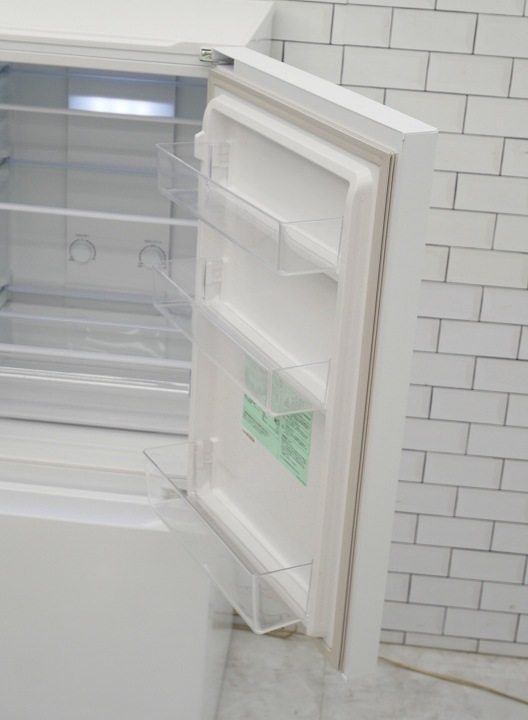 アクア製2024年式200L中古冷凍冷蔵庫 AQR-20P(W)