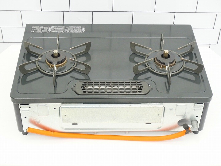 Rinnai - 中古　良品　LPガス用　ガスコンロ 中古】リンナイ RTE340BE 2口ガスコンロ LPガス用 2022年製
